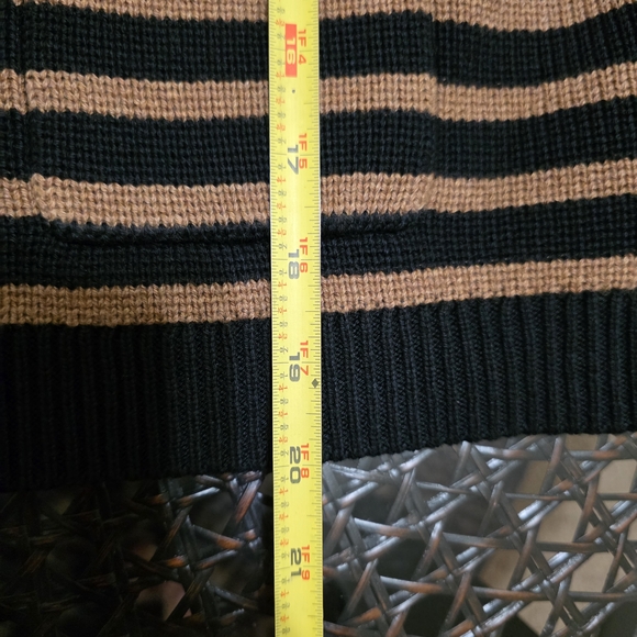 J. Crew Relaxed Emilie Knit Striped Jacket Cardigan Sweater - Picture 9 of 9